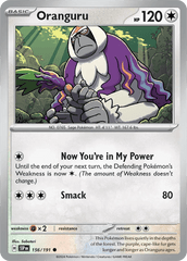 Oranguru 156/191 Common