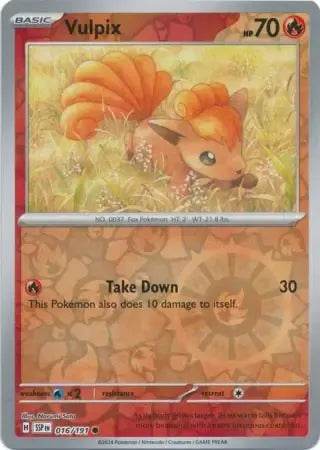 Vulpix 16/191 Reverse Common - MissingNo.