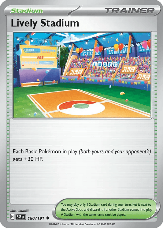 Lively Stadium 180/191 Uncommon - MissingNo.
