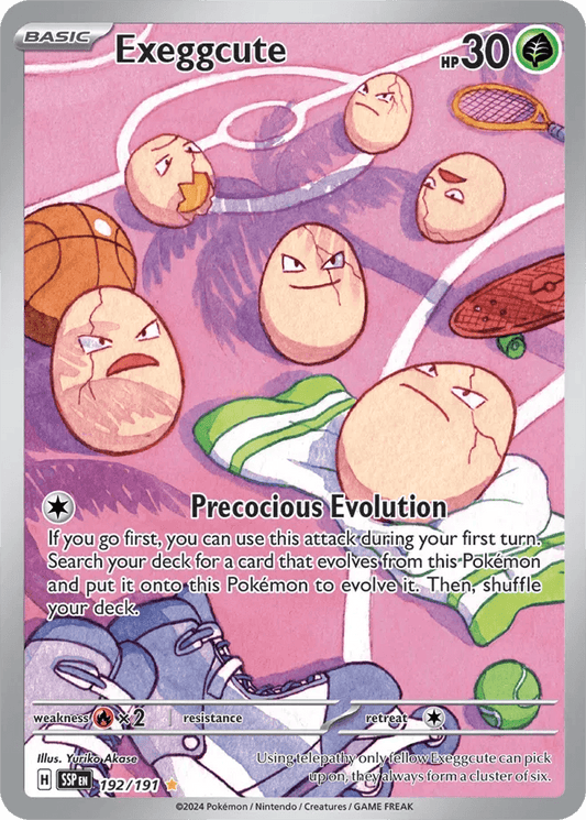 Exeggcute 192/191 Illustration Rare - MissingNo.