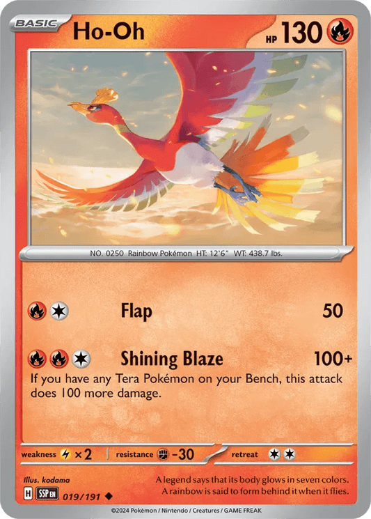 Ho-Oh 19/191 Uncommon - MissingNo.