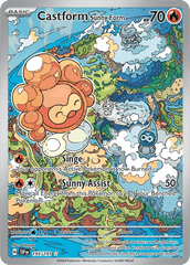 Castform Sunny Form 195/191 Illustration Rare