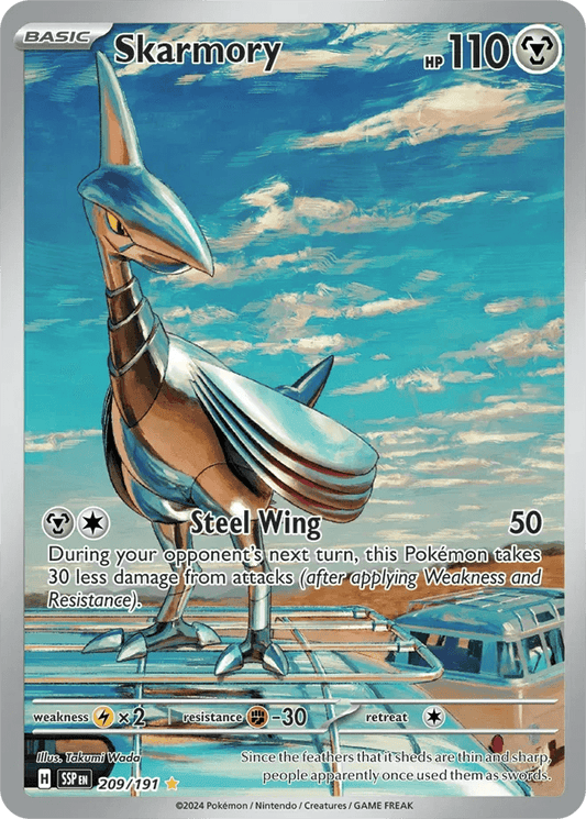 Skarmory 209/191 Illustration Rare - MissingNo.