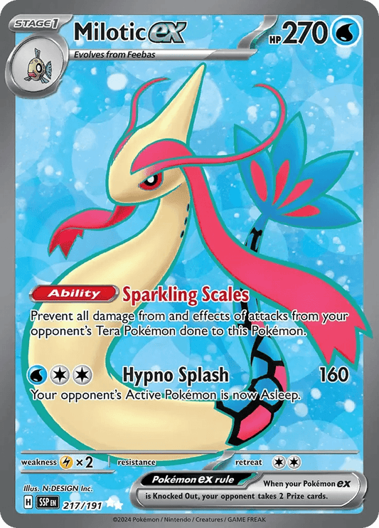 Milotic ex 217/191 Ultra Rare ex - MissingNo.