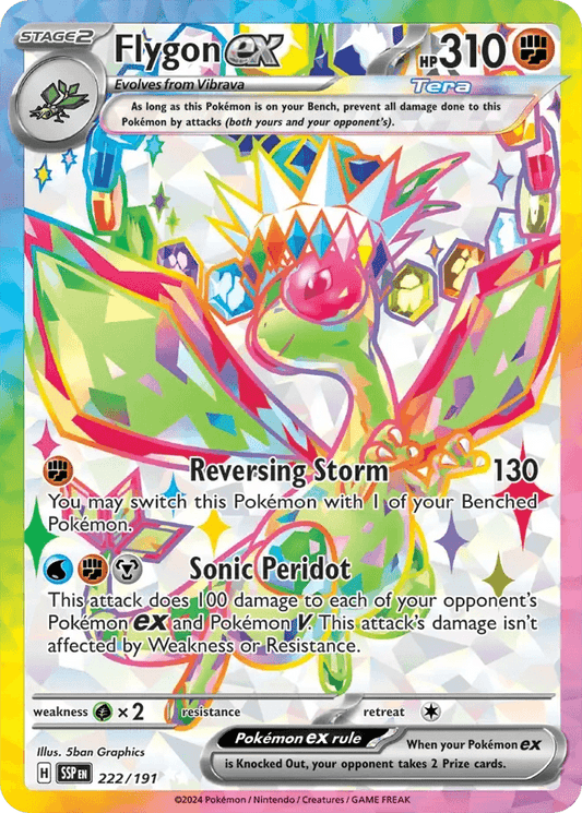 Flygon ex 222/191 Ultra Rare ex - MissingNo.