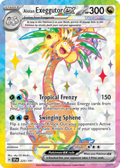 Alolan Exeggutor ex 225/191 Ultra Rare ex
