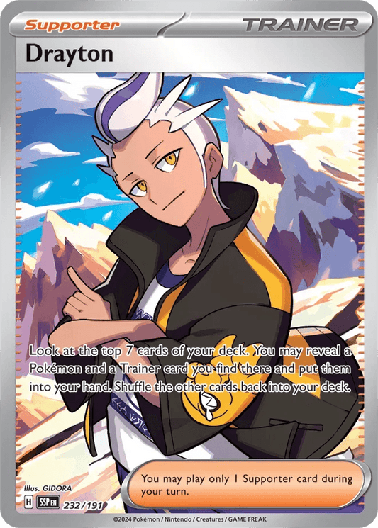 Drayton 232/191 Ultra Rare - MissingNo.