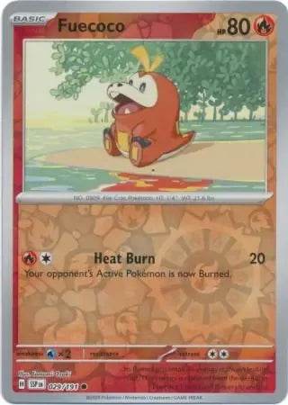 Fuecoco 29/191 Reverse Common - MissingNo.