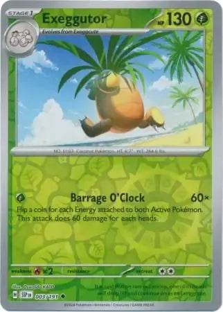 Exeggutor 3/191 Reverse Uncommon - MissingNo.