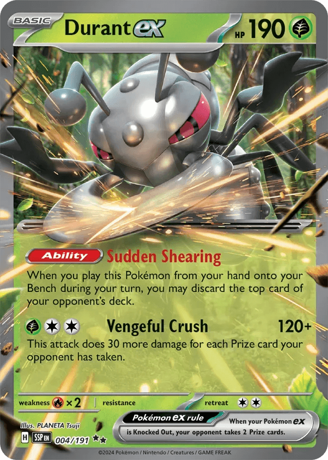 Durant ex 4/191 Double Rare ex - MissingNo.