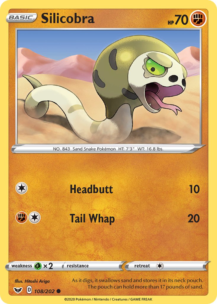 Silicobra 108/202 Reverse Common - MissingNo.