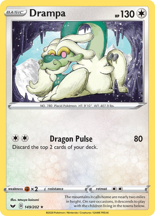 Drampa 149/202 Reverse Rare - MissingNo.