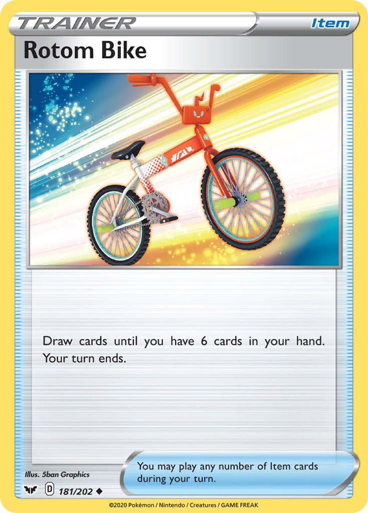 Rotom Bike 181/202 Uncommon - MissingNo.