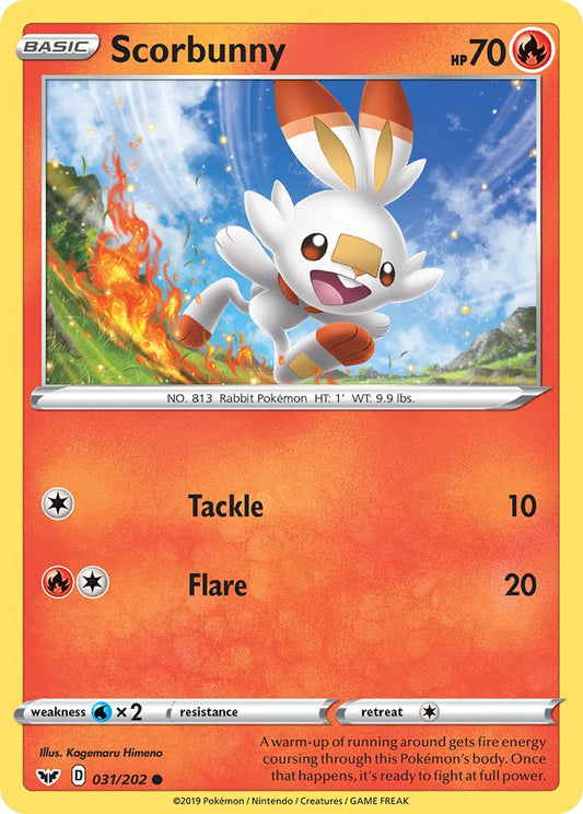 Scorbunny 031/202 Reverse Common - MissingNo.