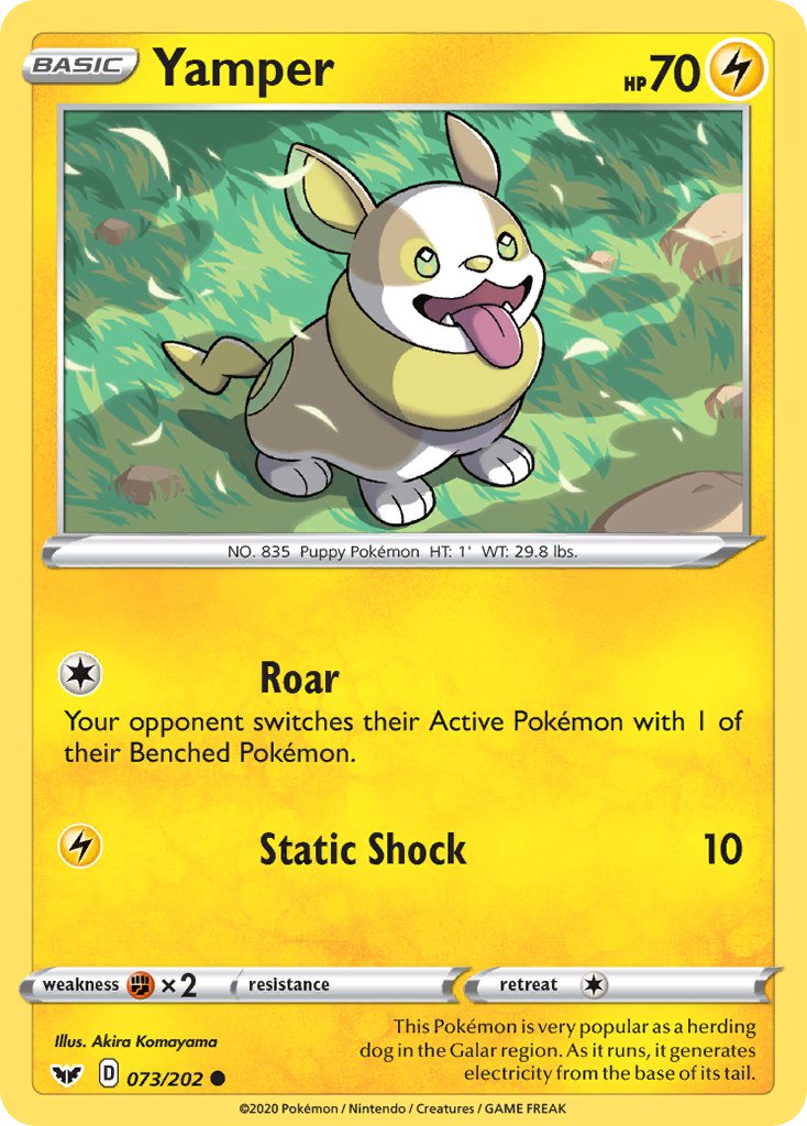 Yamper 073/202 Common - MissingNo.