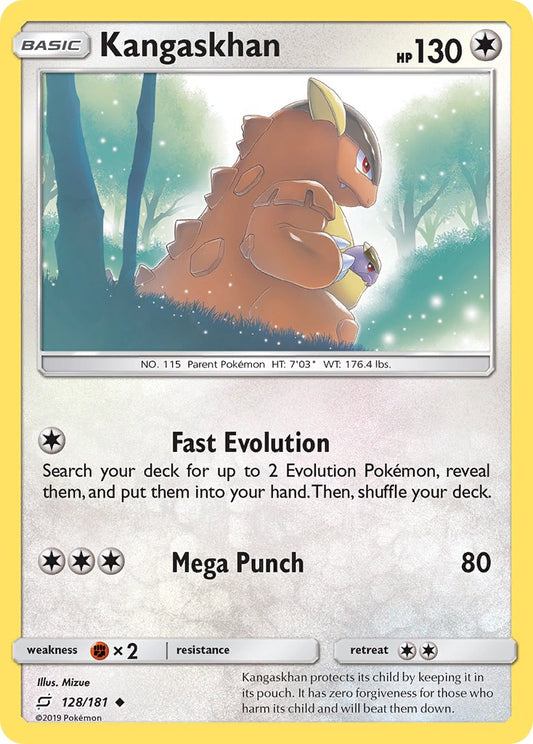 Kangaskhan 128/181 Reverse Uncommon - MissingNo.