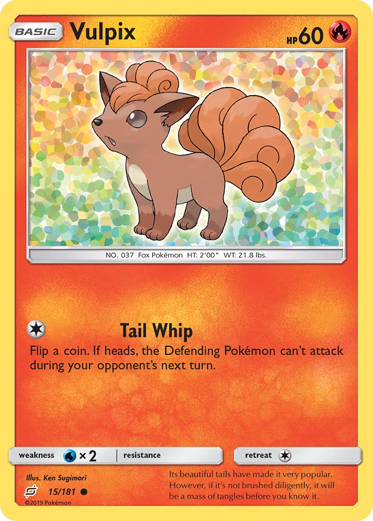 Vulpix 15/181 Common - MissingNo.
