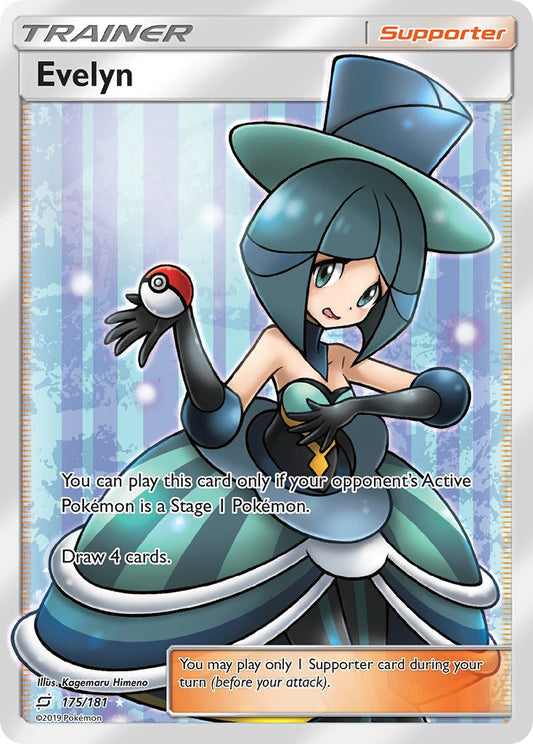 Evelyn 175/181 Holo Ultra Rare - MissingNo.