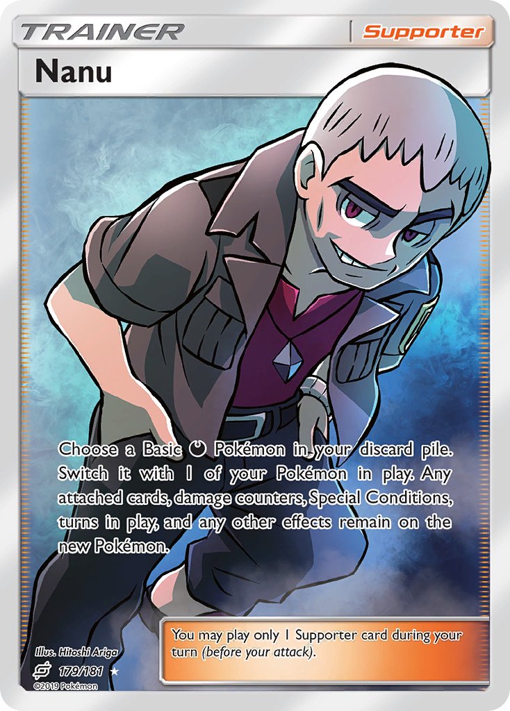 Nanu 179/181 Holo Ultra Rare - MissingNo.