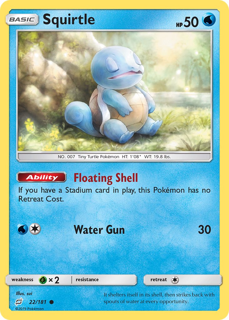 Squirtle 22/181 Reverse Common - MissingNo.