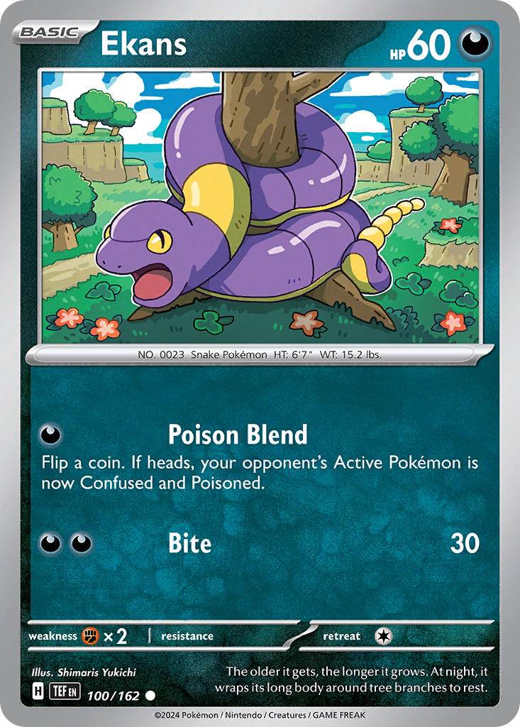 Ekans 100/162 Reverse Common - MissingNo.