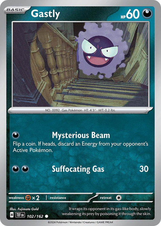 Gastly 102/162 Common - MissingNo.
