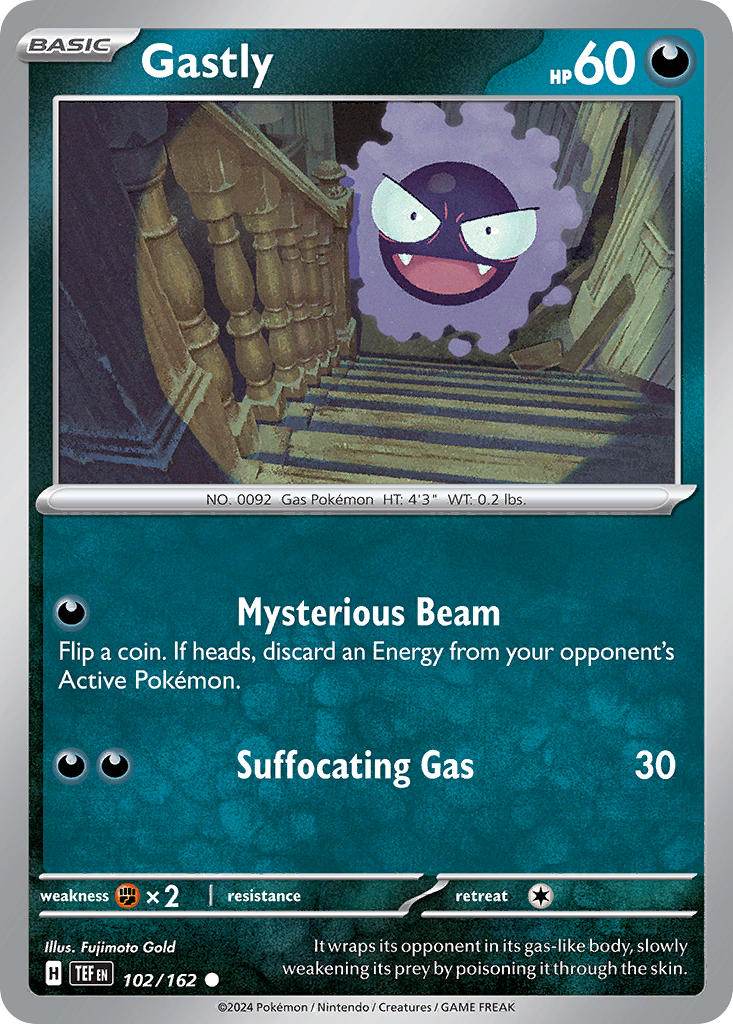 Gastly 102/162 Reverse Common - MissingNo.