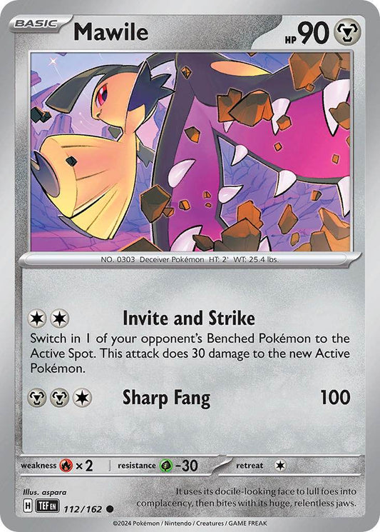 Mawile 112/162 Reverse Common - MissingNo.
