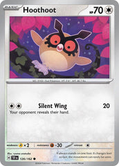 Hoothoot 126/162 Cosmos Holo Bloodmoon Ursaluna ex Box Exclusive