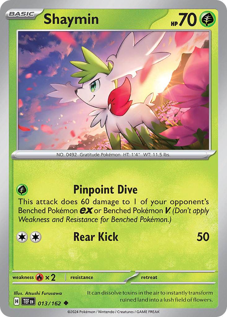 Shaymin 13/162 Reverse Uncommon - MissingNo.