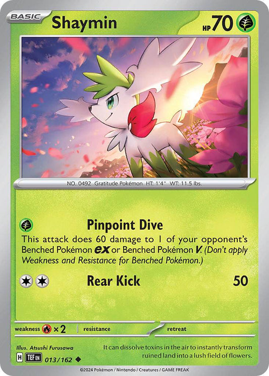 Shaymin 13/162 Reverse Uncommon - MissingNo.
