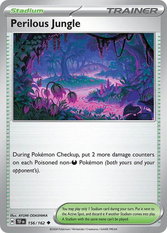 Perilous Jungle 156/162 Reverse Uncommon - MissingNo.