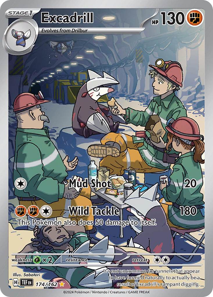 Excadrill 174/162 Illustration Rare - MissingNo.