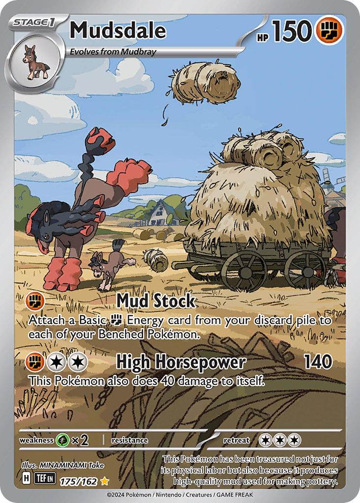 Mudsdale 175/162 Illustration Rare - MissingNo.