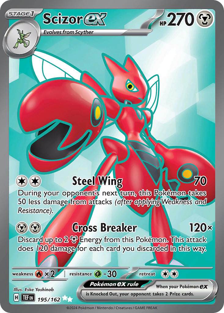 Scizor ex 195/162 Ultra Rare ex - MissingNo.