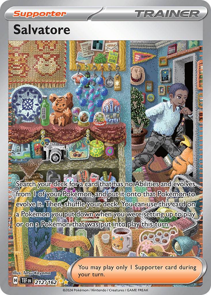 Salvatore 212/162 Special Illustration Rare - MissingNo.