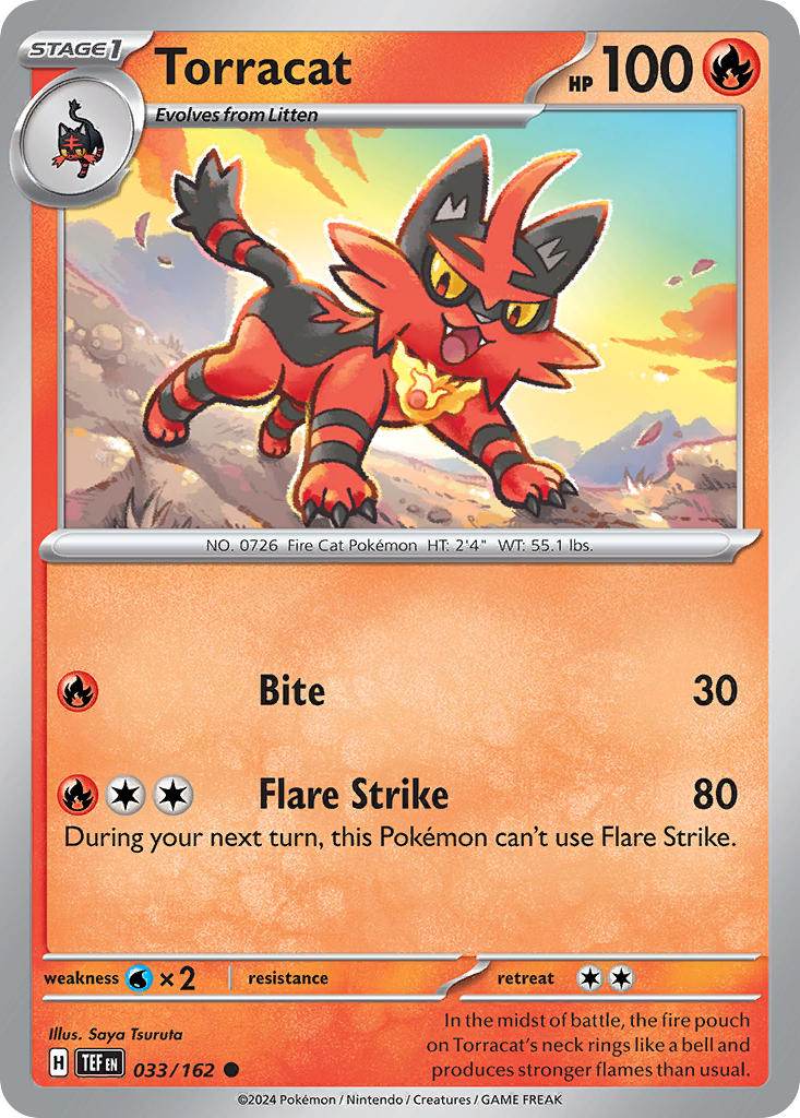 Torracat 33/162 Reverse Common - MissingNo.