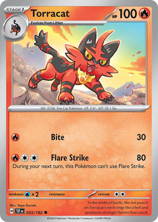 Torracat 33/162 Reverse Common - MissingNo.