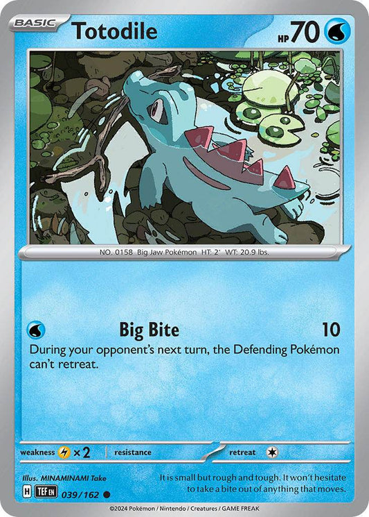 Totodile 39/162 Reverse Common - MissingNo.
