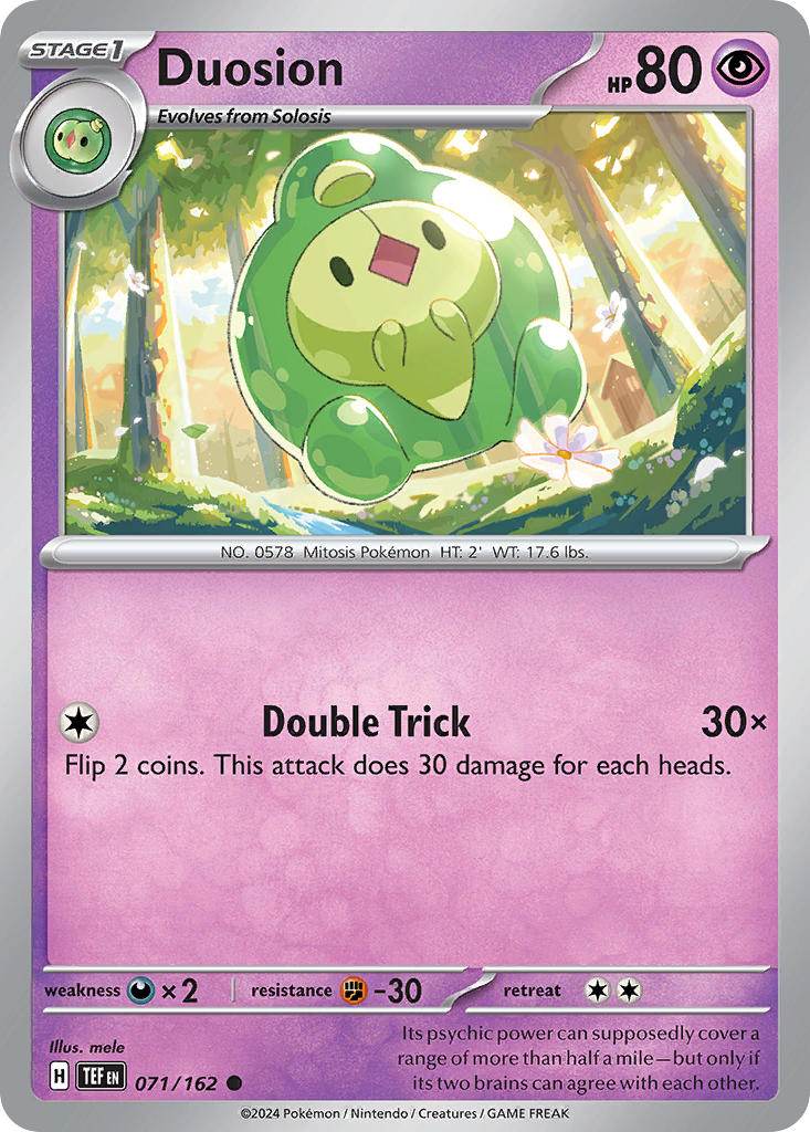 Duosion 71/162 Reverse Common - MissingNo.