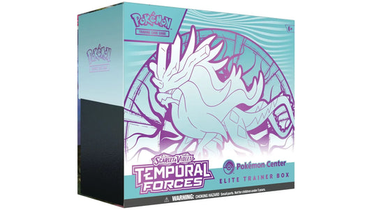 Temporal Forces Pokemon Center Elite Trainer Box Pokemon Cards