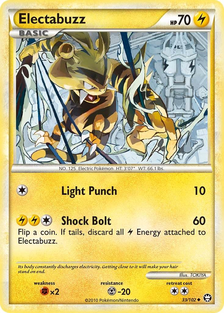 Electabuzz 33/102 Reverse Uncommon - MissingNo.