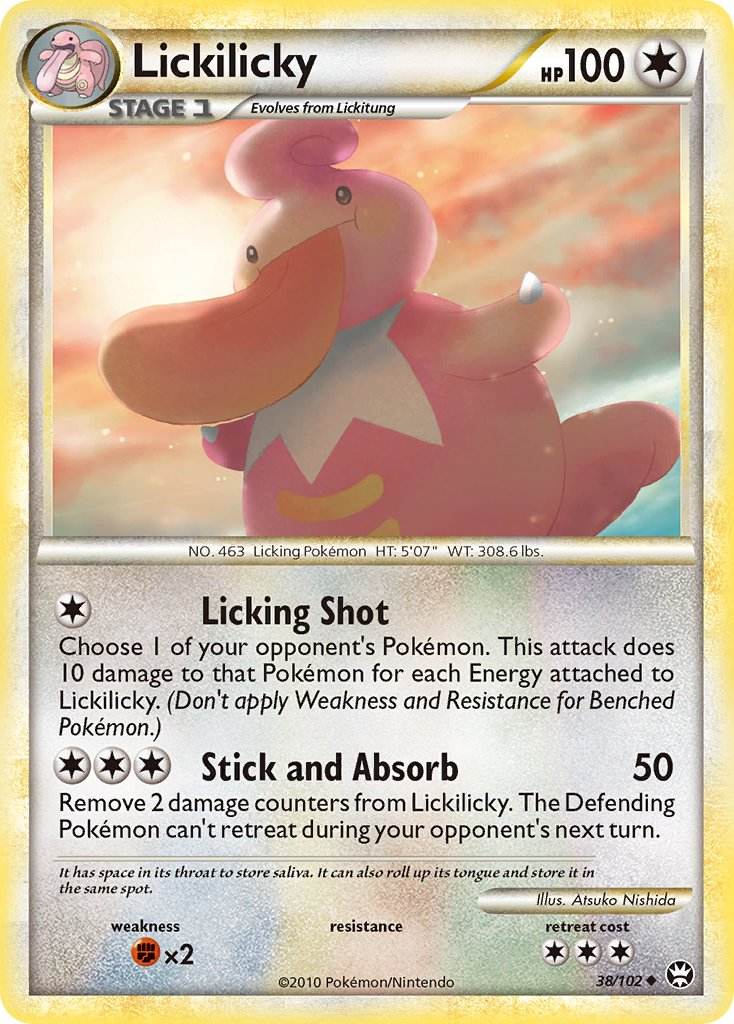 Lickilicky 38/102 Uncommon - MissingNo.