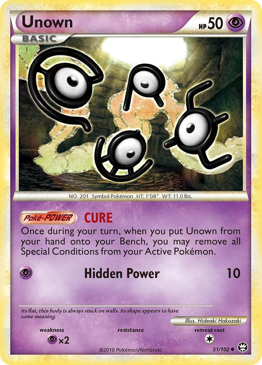 Unown 51/102 Uncommon - MissingNo.