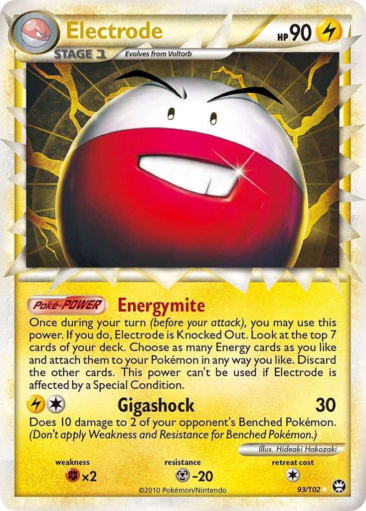 Electrode Prime 93/102 Holo Ultra Rare - MissingNo.