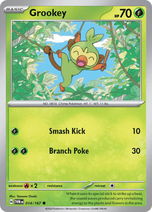 Grookey 14/167 Reverse Common - MissingNo.
