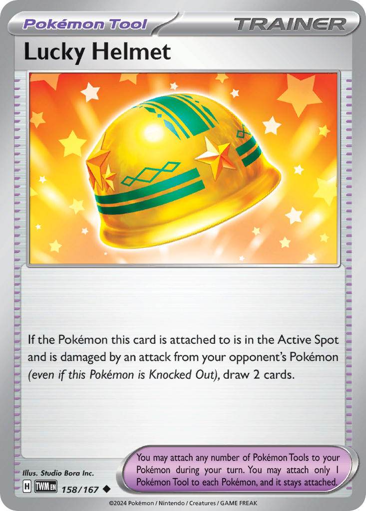 Lucky Helmet 158/167 Uncommon - MissingNo.