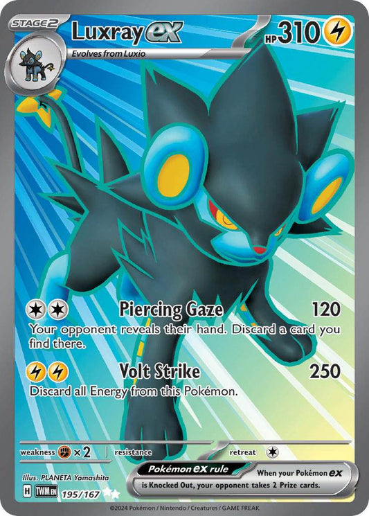 Luxray ex 195/167 Ultra Rare ex - MissingNo.