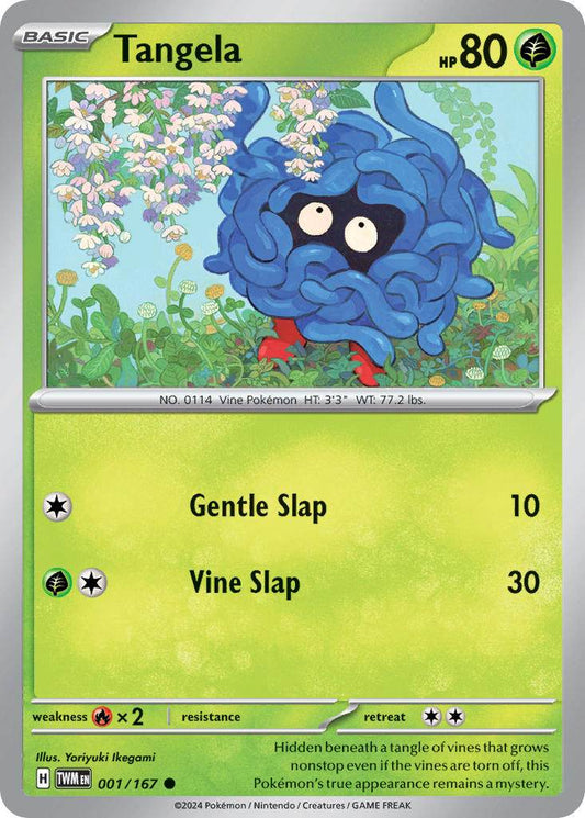 Tangela 1/167 Reverse Common - MissingNo.