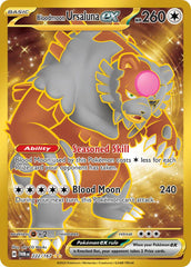 Bloodmoon Ursaluna ex 222/167 Gold Hyper Rare ex
